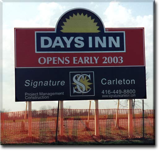 12'-0" x 16'-0" billboard is located in Orillia, Ontario.